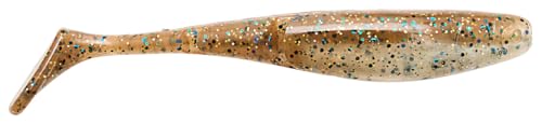 SPT5-84PK5 Elaztech Paddlerz Scented Fishing Swimbait, 5" Pearl, 5/Pack
