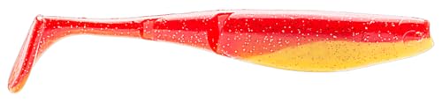 SPT5-84PK5 Elaztech Paddlerz Scented Fishing Swimbait, 5" Pearl, 5/Pack