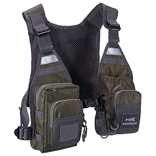 FV08 Ultra Lightweight Fly Fishing Vest for Men and Women