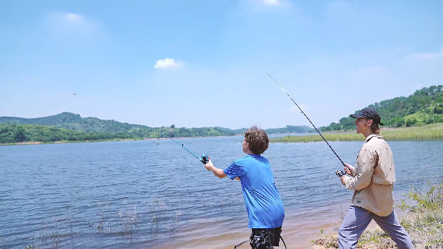 Kids Fishing Pole Pink,Portable Telescopic Fishing Rod & Reel Combo Kit