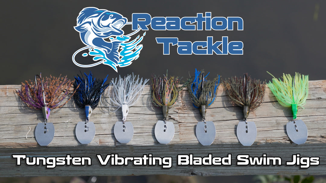 2pcs Tungsten Bladed Jig Heads for Fishing - Swimbait Fishing Jigs for Large & Smallmouth Bass