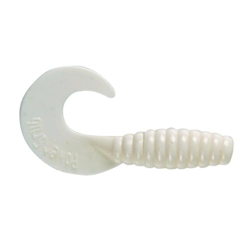PowerBait Power Grubs Freshwater Fishing Soft Plastic Bait w/ Lifelike Movement
