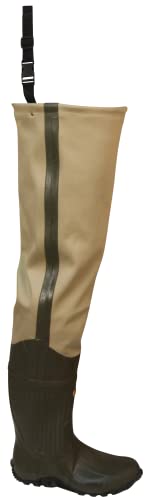  PVC Canvas Waterproof Fishing Bootfoot Hip Wader