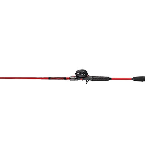 Carbon Low Profile Baitcast Reel and Fishing Rod Combo