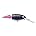 2pcs Flicker Shad Jointed Crankbait, Red Tiger, 1/3 oz, 2 3/4in, 7'-9' Dive Depth