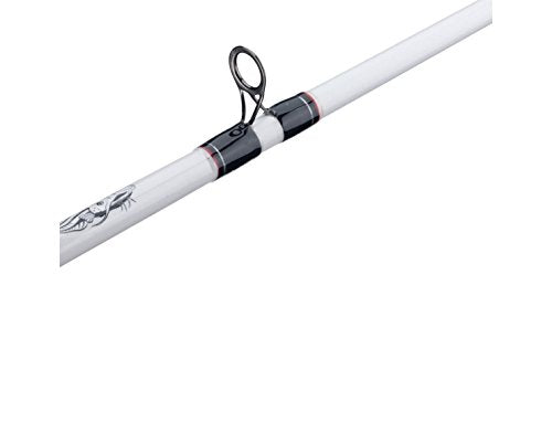 Carbon Casting Fishing Rod w/ Clear Tip,Moderate Fast Action