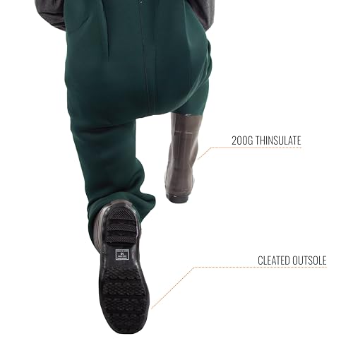Men's Amphib Neoprene Waterproof Fishing Bootfoot Chest Wader for Fishing