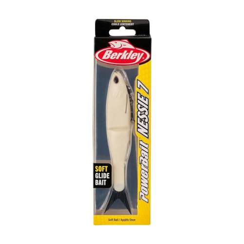 PowerBait Nessie Fishing Soft Plastic Glide Bait - Hook Retention Clip