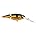 2pcs Flicker Shad Jointed Crankbait, Red Tiger, 1/3 oz, 2 3/4in, 7'-9' Dive Depth