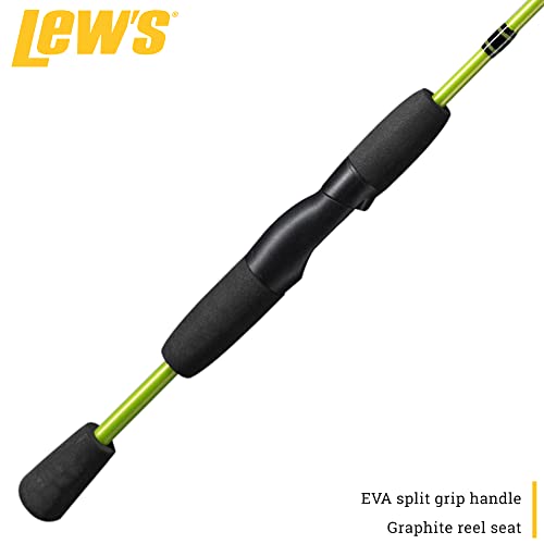 Crappie Thunder Spinning Fishing Rod,Light Power,Fast Action,Premium 2pc Graphite Blank