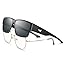 Molino Fit-Over Polarized Sunglasses,UV400 Protection Ultralight Wraparound Fishing Sunglass