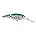 2pcs Flicker Shad Jointed Crankbait, Red Tiger, 1/3 oz, 2 3/4in, 7'-9' Dive Depth