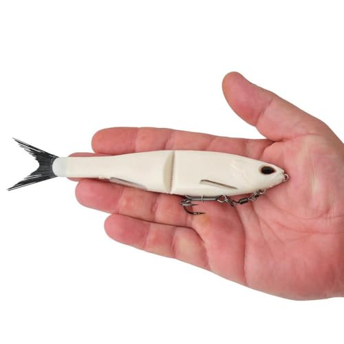 PowerBait Nessie Fishing Soft Plastic Glide Bait - Hook Retention Clip