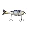 Baby Bull Shad Fishing Swimbait 3.75" 1/2oz-Slow Sinking & ABS Injected Plastics