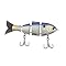 Baby Bull Shad Fishing Swimbait 3.75" 1/2oz-Slow Sinking & ABS Injected Plastics