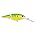 2pcs Flicker Shad Jointed Crankbait, Red Tiger, 1/3 oz, 2 3/4in, 7'-9' Dive Depth