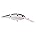2pcs Flicker Shad Jointed Crankbait, Red Tiger, 1/3 oz, 2 3/4in, 7'-9' Dive Depth