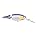 2pcs Flicker Shad Jointed Crankbait, Red Tiger, 1/3 oz, 2 3/4in, 7'-9' Dive Depth