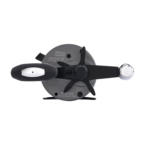 Ambassadeur Baitcast Round Fishing Reel w/ 4 Stainless Steel Ball Bearings + 1 Roller Bearing