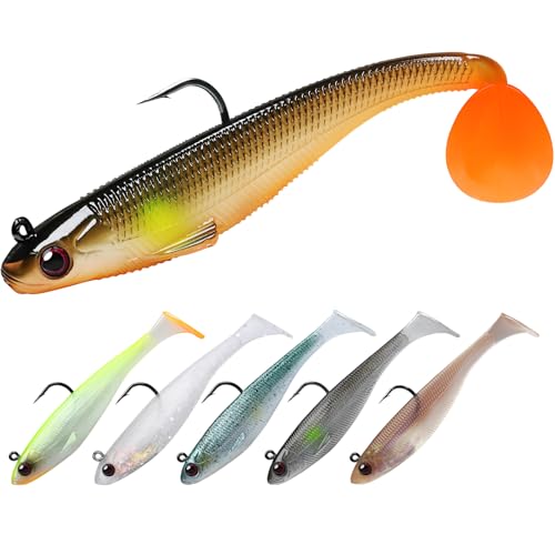 Pre-Rigged Soft Fishing Lures