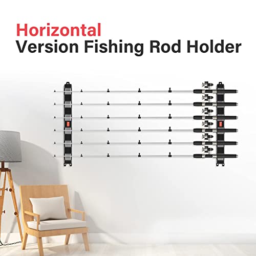 Fishing Rod Holders Wall-Mounted – Simple Deluxe Fishing Rod Rack