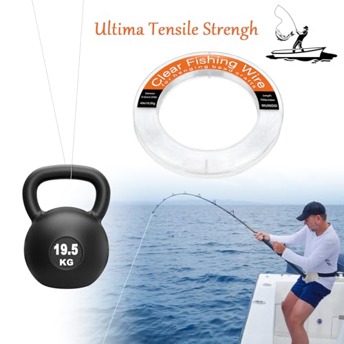 Clear Fishing Line Wire 755',Invisible Fishing Wire Nylon String