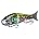 SwimShad Glide Baits Jointed Swimbait Bass Pike Salmon Trout Muskie Fishing Lure