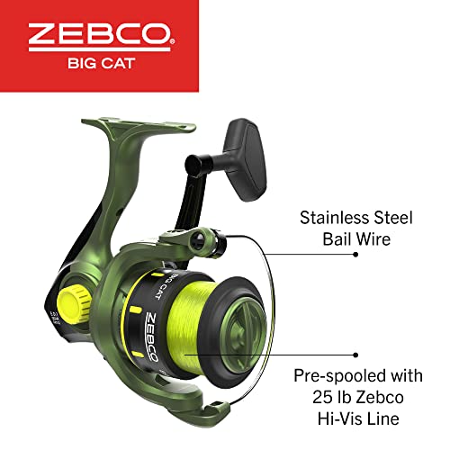 Big Cat Spinning Reel and Fishing Rod Combo