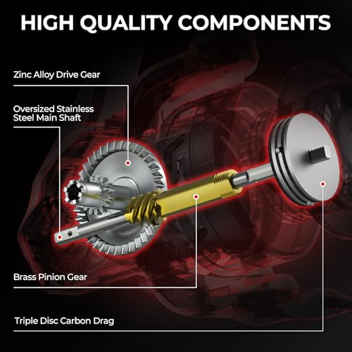 Royale Legend Glory Fishing Reel - 5.21/6.21 Gear Ratio Spinning Reel