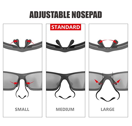 Polarized Fish Sunglasses for Women Men, Driving Running Golfing Cycling