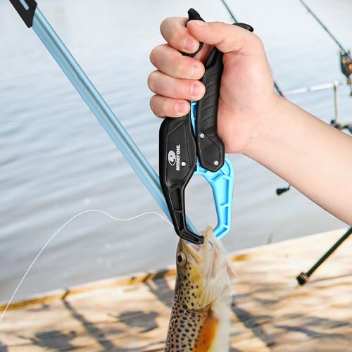 Fishing Tools Kit - Plier, Fillet Knife, Lip Gripper, Hook Remover, Digital Scale, Line Snip