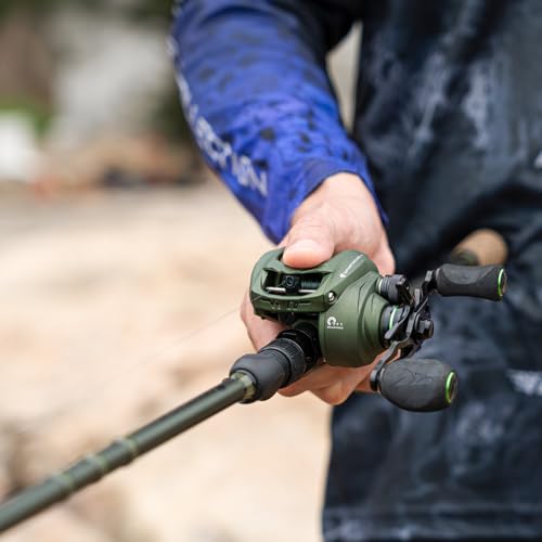 2pcs Spartacus II Twin-Tip Fishing Rod & Reel Combo,Spinning & Casting Combo w/ Extra Tips