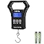 Fish Scale,110lb/50kg Digital Portable Hanging Fishing Weight Scale with Backlit LCD Display