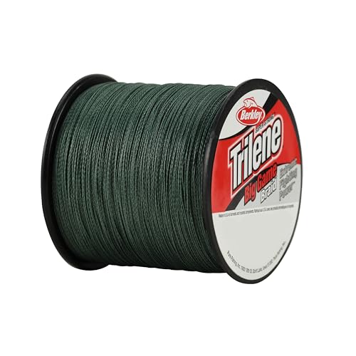 Trilene Big Game Braid Fishing Line - Zero Stretch, Tough and Abrasion Resistant