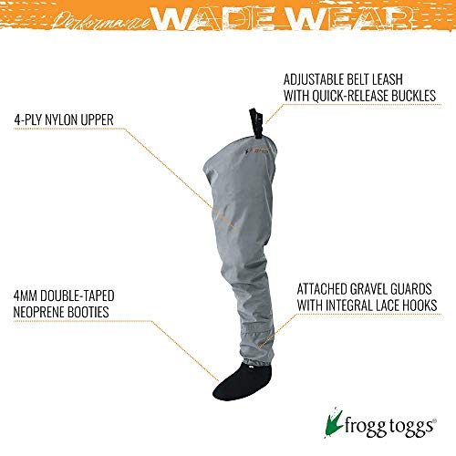 Canyon II Breathable Waterproof Stockingfoot Fishing Hip Wader for Fishing