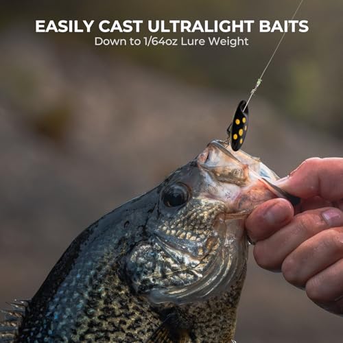 Zephyr Spin & Bait Finesse Fishing Rod,Lightweight Casting & Spinning Rods
