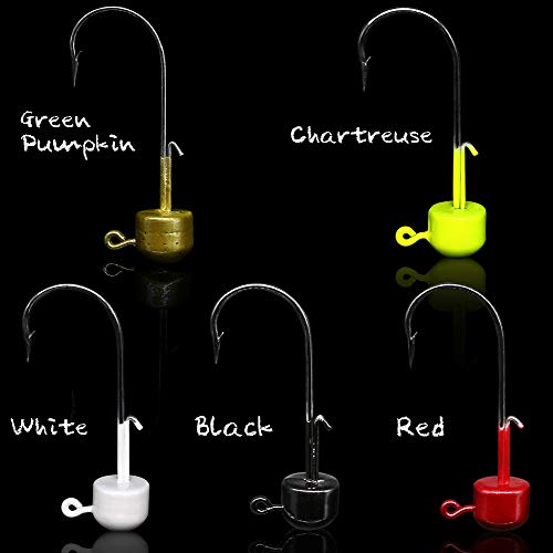Ned Rig Kit,Finesse Baits Soft Plastic Worms Fising Lure for Bass Stick Swimbait