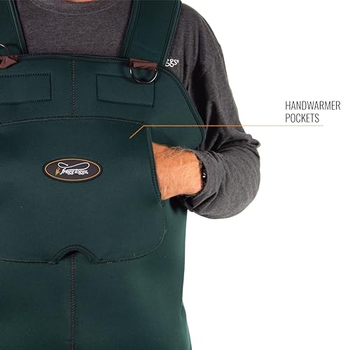 Men's Amphib Neoprene Waterproof Fishing Bootfoot Chest Wader for Fishing