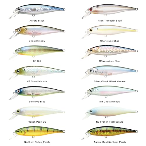Jerkbait Side by Side Action Tournament Winning Wobbling Freshwater Lake Bass Fishing Bait