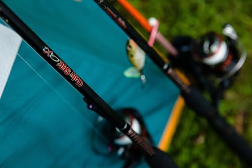 GX2 Spinning Rod,3pc Spinning Rod,6-15lb Line Rating, Medium Rod Power