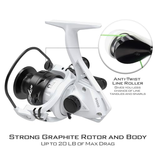 Crixus Fishing Rod & Reel Combo,Baitcasting Combo,IM6 Graphite Blank Rod