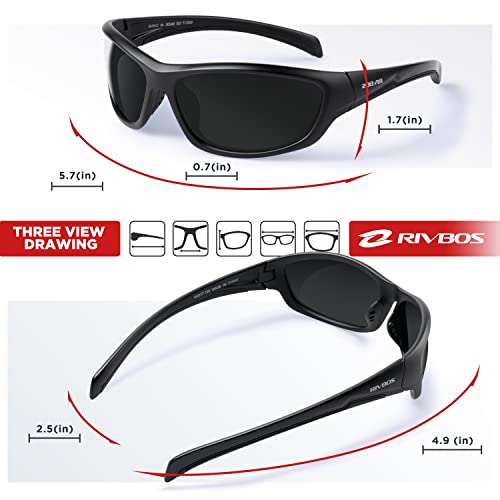 Polarized Sunglasses UV400 Protection for Men's & Women's Fishing, Cycling