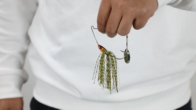 6Pcs Fishing Lures Spinner Baits for Bass Fishing,Trout Salmon Hard Metal Spinnerbaits