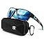 Polarized Sunglasses for Men TR90 UV400 Protection Sun Glasses-Wrap Around Goggles