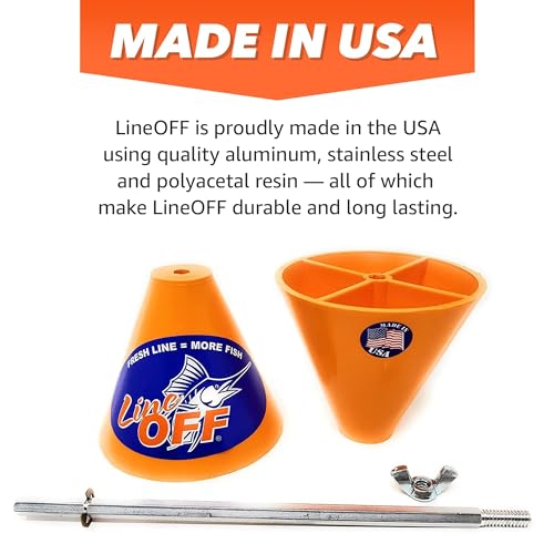 Stripper Removes Strip Line Fishing Reel Accessories (Orange)
