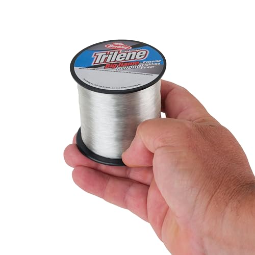 Trilene Big Game Fluorocarbon Fishing Line – 100% Clear Fluorocarbon, Abrasion Resistant, Strong Knot Strength