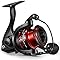 Flame Spinning Reels,Lightweight 9+1BB Ultra Smooth Spinning Fishing Reels-19.8LBs Max Drag