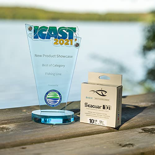 Freshwater Mainline, 100% Fluorocarbon Fishing Line, Multiple Sizes, Clear
