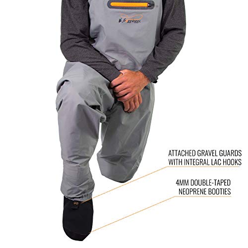 Canyon II Breathable Waterproof Stockingfoot Fishing Chest Wader for Fishing