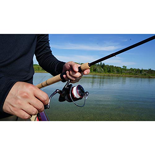 Elite Spinning Fishing Rod with Premium Cork Handles,6-14LB Line Rating